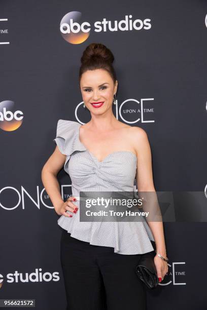 The cast and creators of Walt Disney Television via Getty Images's "Once Upon a Time" gathered at The London West Hollywood at Beverly Hills to...