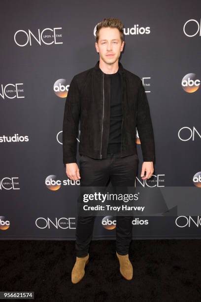 The cast and creators of Walt Disney Television via Getty Images's "Once Upon a Time" gathered at The London West Hollywood at Beverly Hills to...