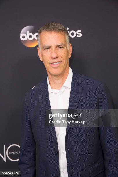 The cast and creators of Walt Disney Television via Getty Images's "Once Upon a Time" gathered at The London West Hollywood at Beverly Hills to...