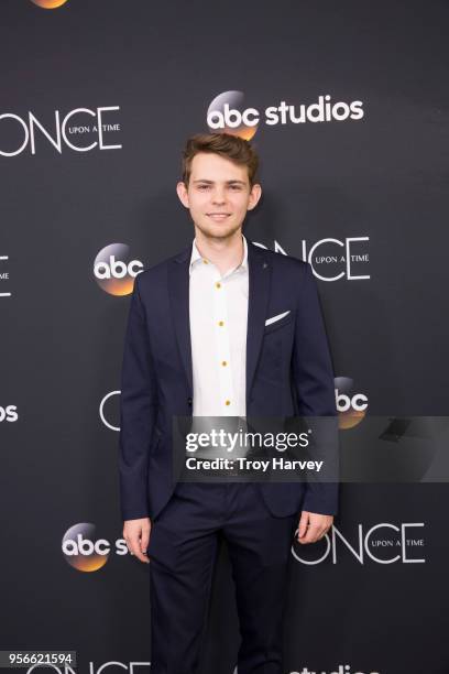 The cast and creators of Walt Disney Television via Getty Images's "Once Upon a Time" gathered at The London West Hollywood at Beverly Hills to...