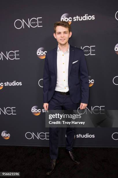 The cast and creators of Walt Disney Television via Getty Images's "Once Upon a Time" gathered at The London West Hollywood at Beverly Hills to...