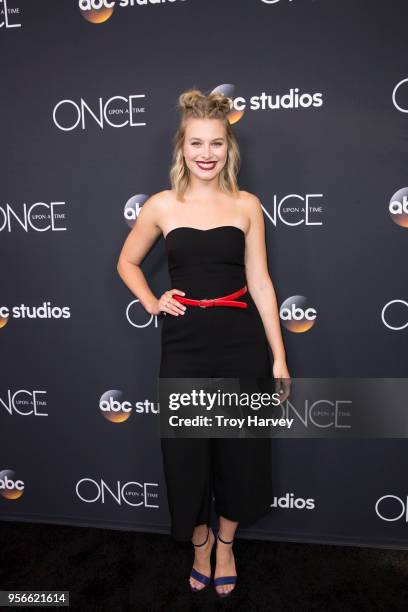 The cast and creators of Walt Disney Television via Getty Images's "Once Upon a Time" gathered at The London West Hollywood at Beverly Hills to...