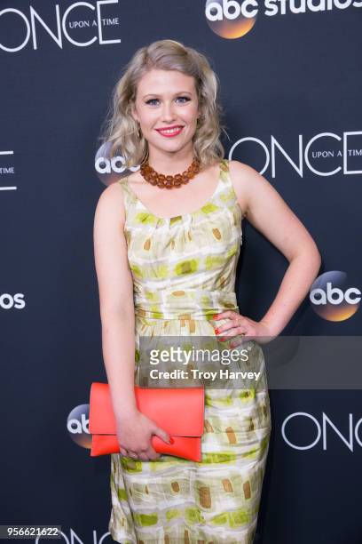 The cast and creators of Walt Disney Television via Getty Images's "Once Upon a Time" gathered at The London West Hollywood at Beverly Hills to...