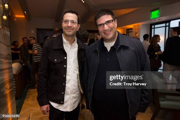 The cast and creators of Walt Disney Television via Getty Images's "Once Upon a Time" gathered at The London West Hollywood at Beverly Hills to...