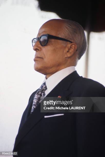 Habib Bourguiba en 1973 à Paris en France.