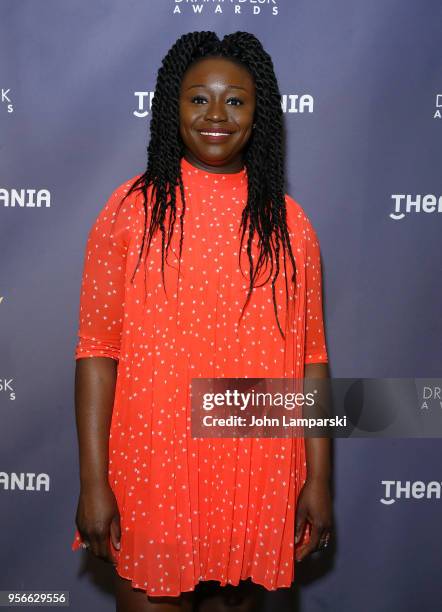 Jocelyn Bioh attends 63rd Annual Drama Desk Awards nominees reception at Friedmans in the Edison Hotel on May 9, 2018 in New York City.