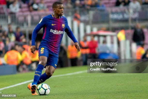 Semedo during the spanish football league La Liga match between FC Barcelona and Villarreal at the Camp Nou Stadium in Barcelona, Catalonia, Spain on...