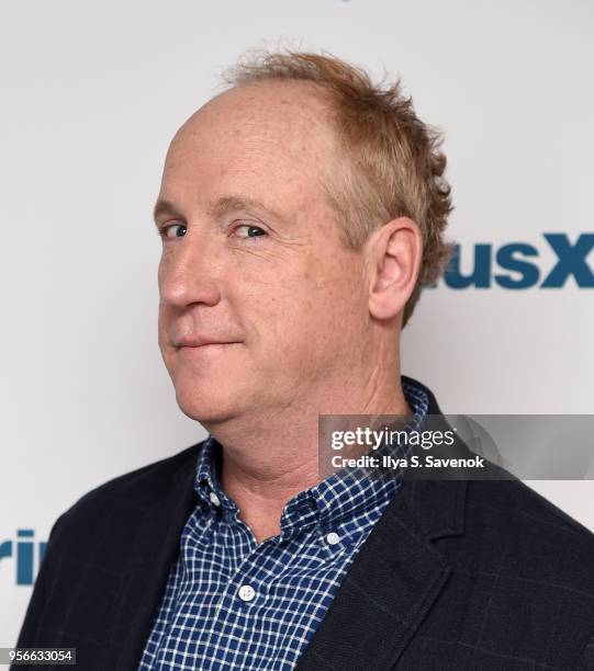 Actor Matt Walsh visits the SiriusXM Studios on May 9, 2018 in New York City.