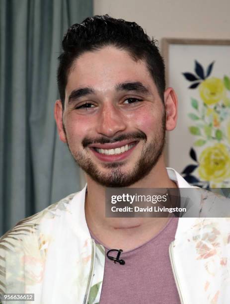 Dancer/TV personality Alan Bersten visits Hallmark's "Home & Family" at Universal Studios Hollywood on May 9, 2018 in Universal City, California.