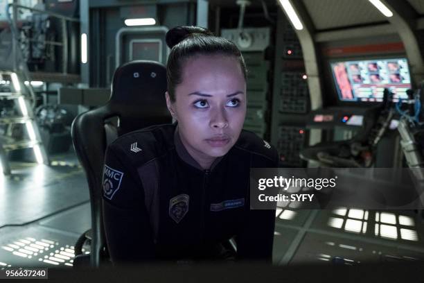 Delta-V" Episode 307 -- Pictured: Frankie Adams as Bobbie Draper --