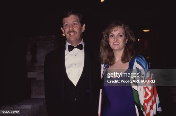 Patty Hearst et son mari lors du Festival de Cannes en mai 1988, France.