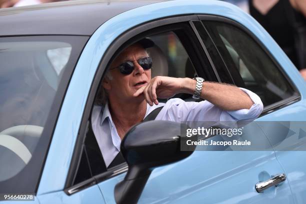 Franck Dubosc is seen at Hotel Martinez during the 71st annual Cannes Film Festival at on May 9, 2018 in Cannes, France.