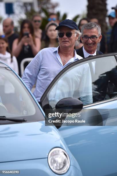 Franck Dubosc is seen at Hotel Martinez during the 71st annual Cannes Film Festival at on May 9, 2018 in Cannes, France.