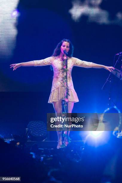 Lana Del Rey during the Krakow Live Festival 2017 in Krakow, Poland on 19 August 2017