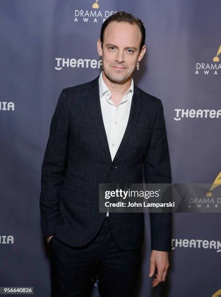 Harry Hadden-Paton attends 63rd Annual Drama Desk Awards nominees reception at Friedmans in the Edison Hotel on May 9, 2018 in New York City.