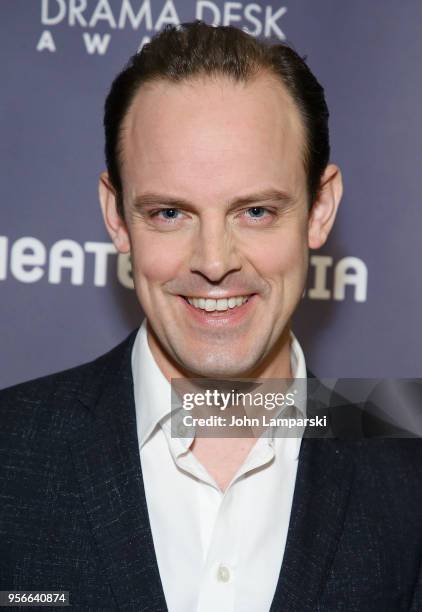 Harry Hadden-Paton attends 63rd Annual Drama Desk Awards nominees reception at Friedmans in the Edison Hotel on May 9, 2018 in New York City.