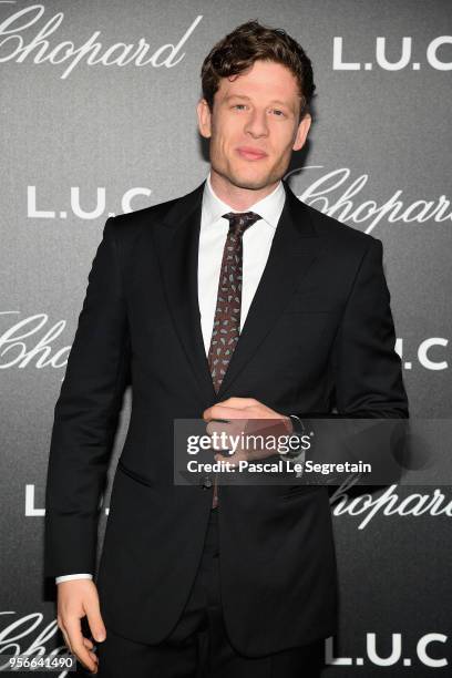 James Norton attends the Chopard Gentleman's Evening at Hotel Martinez on May 9, 2018 in Cannes, France.