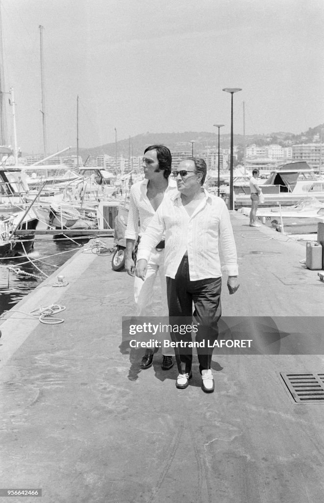 Tino Rossi et son fils Laurent