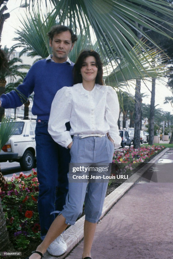 Patrick Dewaere et Ariel Besse à Cannes en 1981