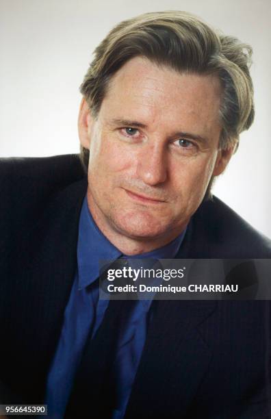 Portrait de l'acteur américain Bill Pullman, membre du jury du Festival du film policier le 6 avril 2000 à Cognac, France.
