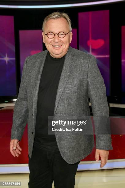 Comedian Bernd Stelter during the tv show 'Stefanie Hertel - Die grosse Show zum Muttertag' on May 8, 2018 in Altenberg, Germany.