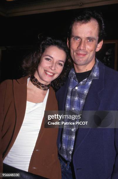 Christian Vadim à la générale de 'Roméo et Jeannette' à Paris en février 1993, France.