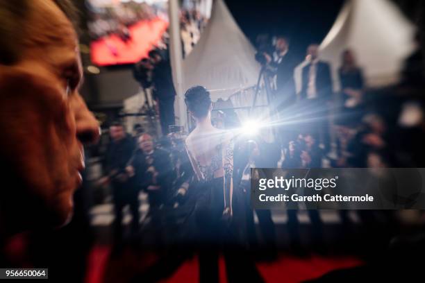 Guest attends the screening of 'Leto' during the 71st annual Cannes Film Festival at on May 9, 2018 in Cannes, France.