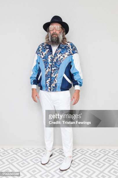 Sebastien Tellier attends at Albane by Costes, JW Marriott Rooftop on May 9, 2018 in Cannes, France.