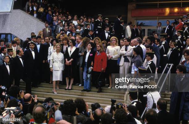 Jeanne Moreau, Fanny Ardant, Charles Denner, Louis Malle, Catherine Deneuve, Gérard Depardieu, Charles Aznavour, Jean-Claude Brialy et Jean-Pierre...