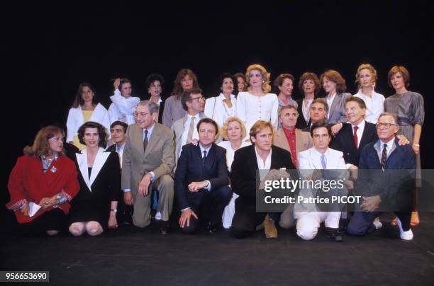 Jeanne Moreau, Fanny Ardant, Charles Denner, Louis Malle, Catherine Deneuve, Gérard Depardieu, Charles Aznavour, Jean-Claude Brialy et Jean-Pierre...