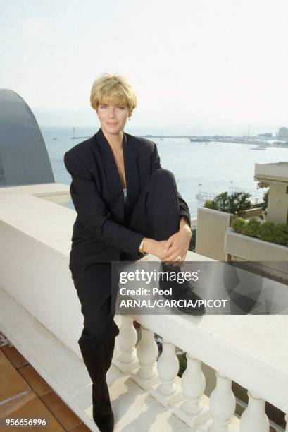 Actrice Kelly McGillis en mai 1991 à Cannes, France.