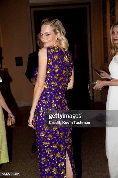 Poppy Delevingne and Lauren Santo Domingo attend the Heavenly Bodies: Fashion & The Catholic Imagination Costume Institute Gala at The Metropolitan...