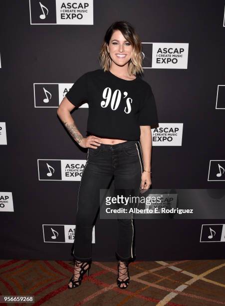 Singer/songwriter Cassadee Pope attends The 2018 ASCAP "I Create Music" EXPO at Loews Hollywood Hotel on May 9, 2018 in Hollywood, California.