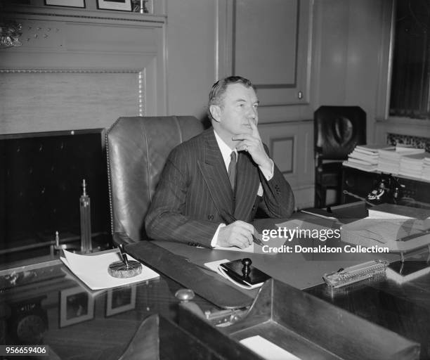 Attorney General Robert H. Jackson poses for a portrait in 1940.