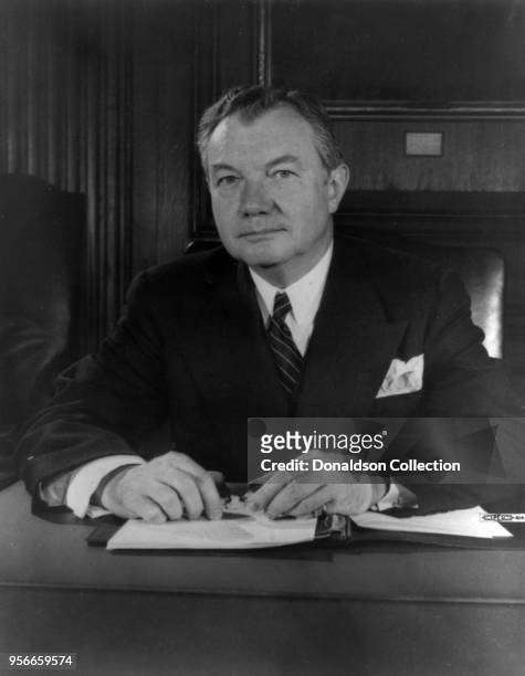 Attorney General Robert H. Jackson poses for a portrait in 1940.