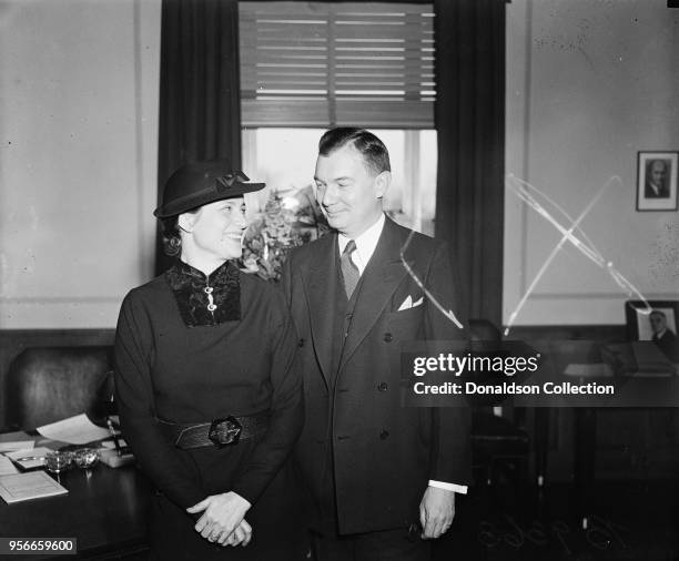 Robert H. Jackson and wife in March 1936.