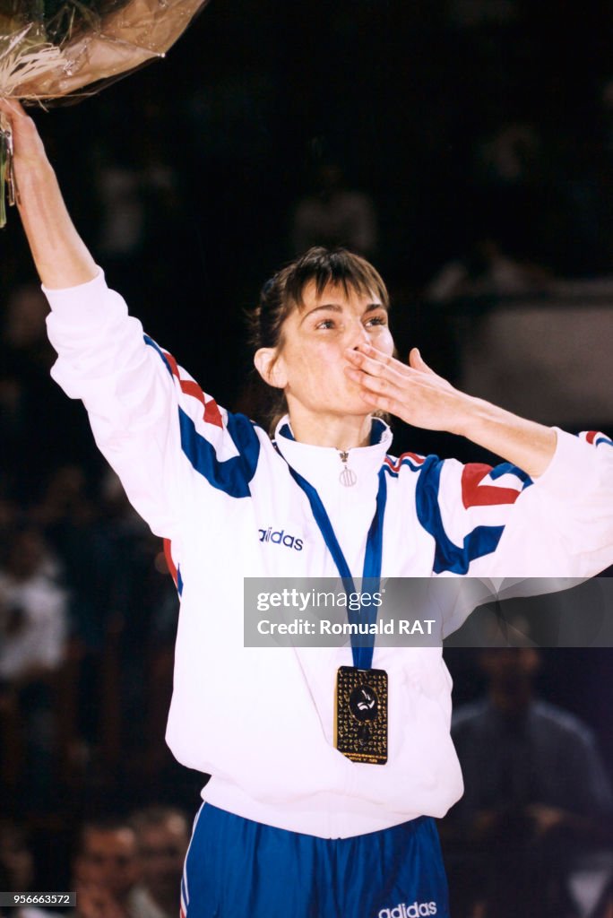 Restoux Marie-Claire Restoux obtient la médaille d'or lors des championnats ...