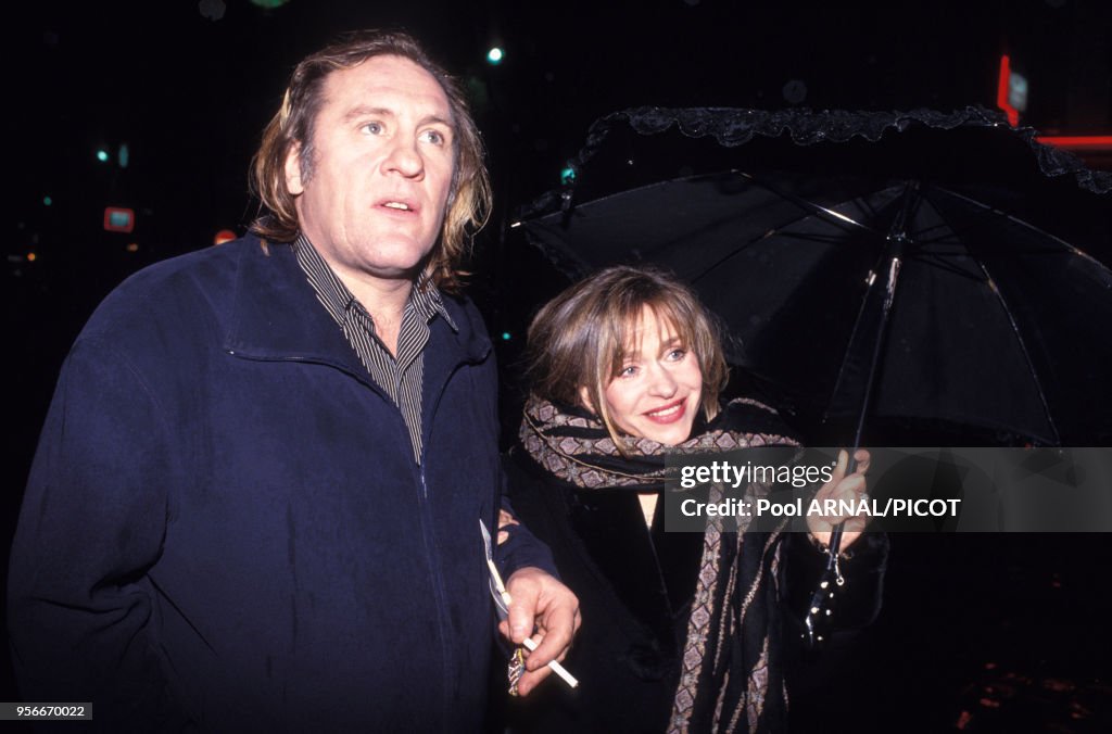 Gérard et Elisabeth Depardieu en 1994