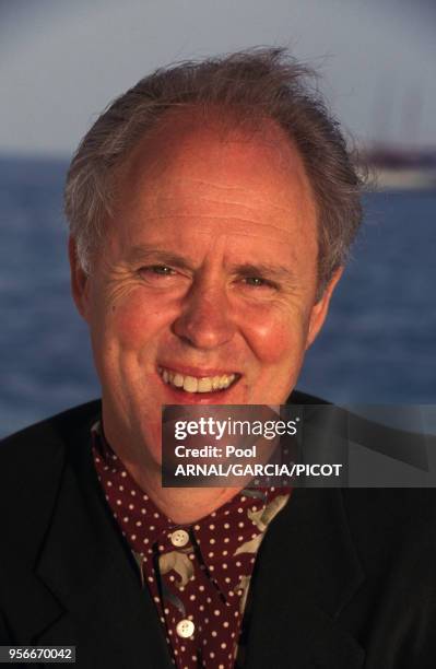 Portrait de John Lithgow au Festival de Cannes en mai 1993, France.