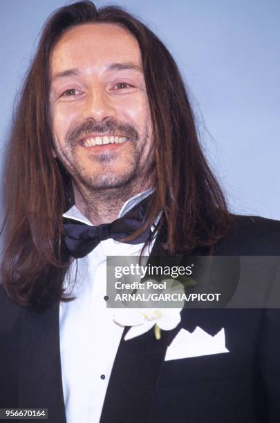 Jean-Hugues Anglade au Festival de Cannes en mai 1993, France.