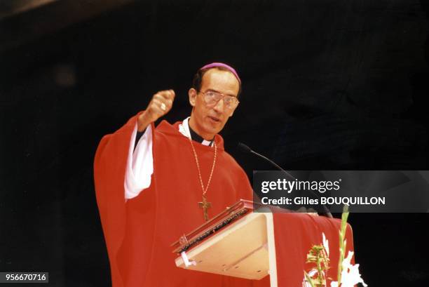 Monseigneur Louis Sankale, archevêque de Cayenne a prononcé une homélie centrée sur le 150ème anniversaire de l'abolition de l'esclavage, 8 novembre...