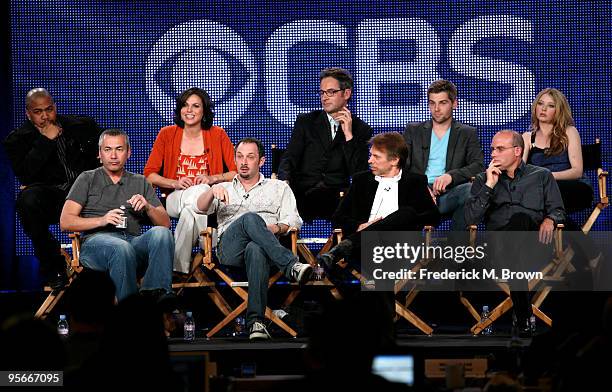 Actors Omar Gooding, Lana Parrilla, Jeremy Northam, Mike Vogel, Elisabeth Harnois, executive producer Steven Maeda, creator/executive producer...