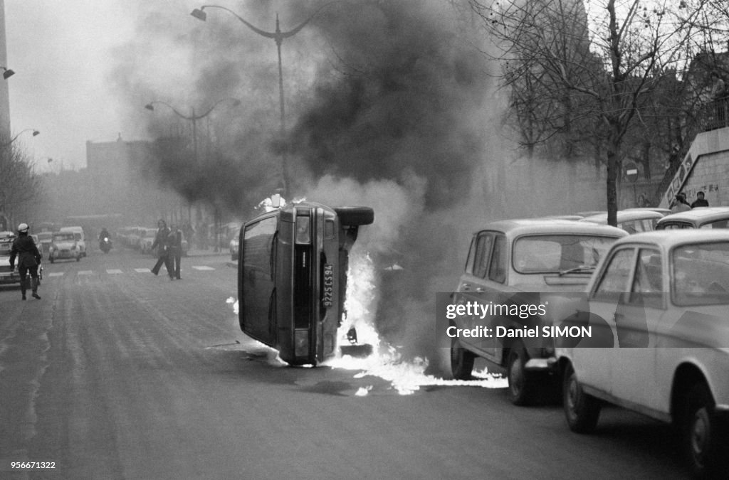 Manifestation suite à la marée noire de l'Amoco Cadiz en 1978