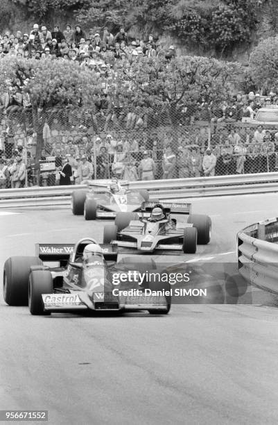 Voitures lors du Grand Prix de Monaco de Formule 1, le 7 mai 1978 à Monte Carlo, Monaco.