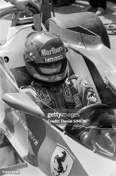 Gilles Villeneuve au Grand Prix de Monaco de Formule 1, le 7 mai 1978 à Monte Carlo, Monaco.