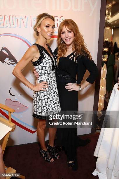 Giuliana Rancic poses with Charlotte Tilbury after her masterclass at Nordstrom Michigan Avenue Charlotte Tilbury Personal Appearance on May 9, 2018...