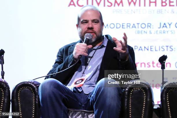 Andy Bernstein speaks during the 2018 Relix Live Music Conference at Brooklyn Bowl on May 9, 2018 in New York City.