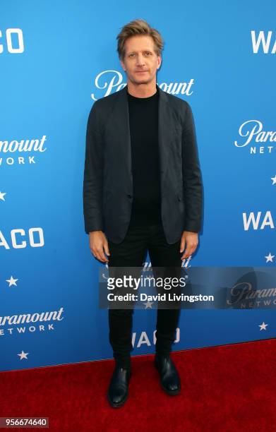 Actor Paul Sparks attends the Academy of Television Arts and Sciences' screening and panel discussion of "WACO" at Sherry Lansing Theatre at...