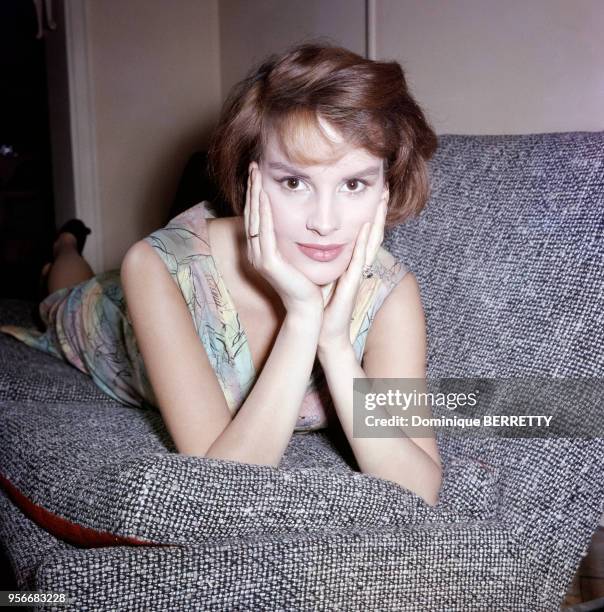 Portrait de l'actrice italienne Antonella Lualdi, circa 1950.