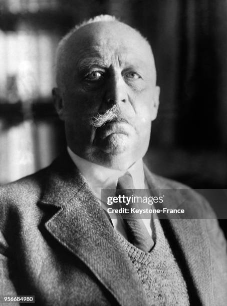 Portrait du général Ludendorff, en Allemagne en 1935.